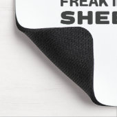 Tapis De Souris Freak dans les draps (Coin)