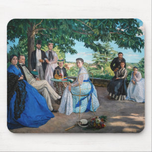 Tapis De Souris Frédéric Bazille - La Réunion de Famille