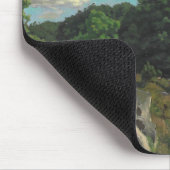 Tapis De Souris Frederic Bazille - Paysage à Chailly (Coin)