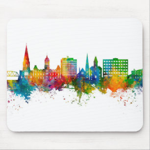 Tapis De Souris Fredericton Canada Skyline