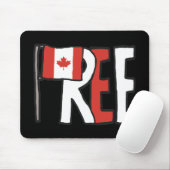 Tapis De Souris Free Canada (Avec souris)