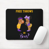 Tapis De Souris Free Thers or Bows Basketball Ba1 (Avec souris)