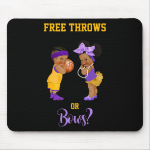 Tapis De Souris Free Thers or Bows Basketball Ba1