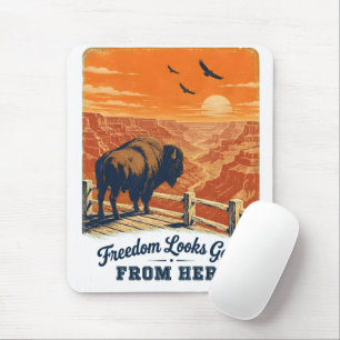 Tapis de souris Freedom Looks Good Canyon