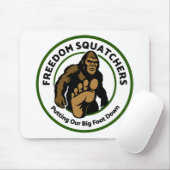 Tapis De Souris Freedom Squatchers "Big Foot Down" Mouse Pad (Avec souris)