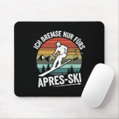 Tapis De Souris Frein Seulement Pour Le Ski De Ski Apres-Ski Ski C (Avec souris)