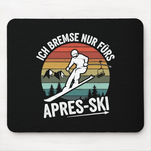 Tapis De Souris Frein Seulement Pour Le Ski De Ski Apres-Ski Ski C (Devant)