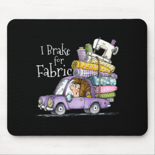 Tapis De Souris Freinez Pour Tissu Drôle Mignon Voiture Couture