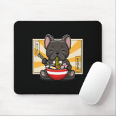 Tapis De Souris French Bulldog Anime Mange Noodle (Avec souris)