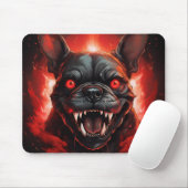 Tapis De Souris French Bulldog Gone Wrong (Avec souris)