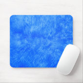 Tapis De Souris Frénésie de fourrure bleue (Avec souris)