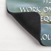 Tapis De Souris Fréquence de Nikola Tesla Citation – Ondulation de (Coin)