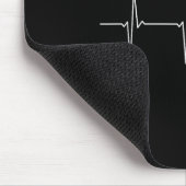 Tapis De Souris Fréquence d'impulsion de navette de battement de c (Coin)