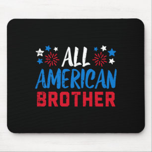 Tapis De Souris Frère américain 4 juillet tenue de famille assorti