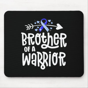 Tapis De Souris Frère D'Une Famille De Sensibilisation À L'Hydrocé