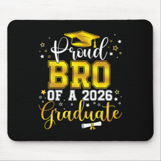 Tapis De Souris Frère fier d'un membre de la promotion 2026 Senior