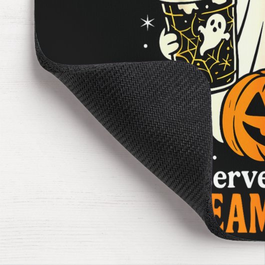 Tapis De Souris Freshly Boo'd Coffee Served With Scream And Sugar (Coin)