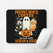 Tapis De Souris Freshly Boo'd Coffee Served With Scream And Sugar (Avec souris)