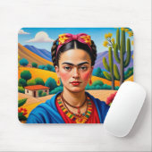 tapis de souris Frida Kahlo (Avec souris)