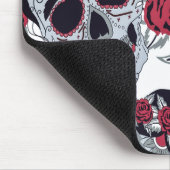 Tapis De Souris Frida Kahlo  and roses  (Coin)