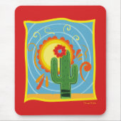 Tapis De Souris Frida Kahlo Cactus Graphic (Devant)