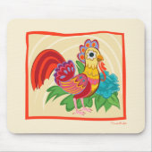 Tapis De Souris Frida Kahlo Chicken Graphic (Devant)