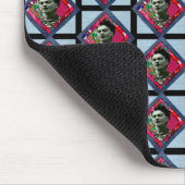 Tapis De Souris Frida Kahlo Retro Pink Denim (Coin)