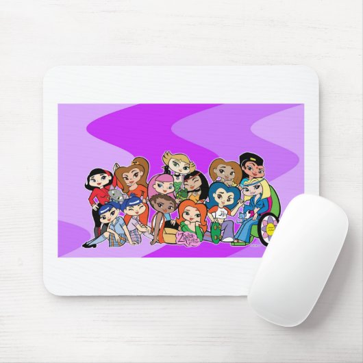 Tapis De Souris Friendz Mousepad (Avec souris)