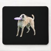 Tapis De Souris Frisbee Chien Mème Souris Pad (Devant)
