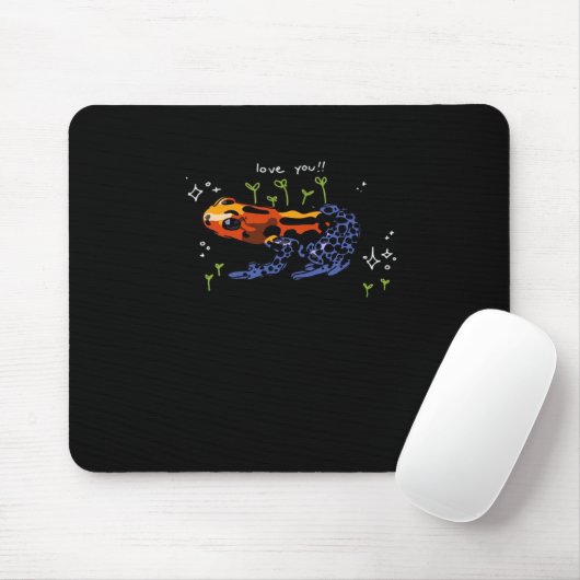 Tapis De Souris Frog Who Loves You Simple Classic Style (Avec souris)