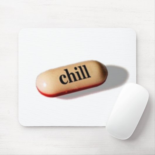 Tapis de souris froid de pilule (Avec souris)
