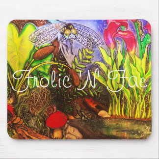 Tapis De Souris Frolic n Fae, oeuvre originale "By the Pond"