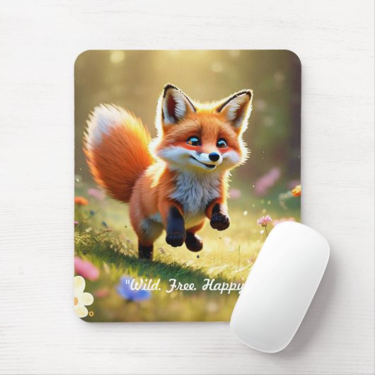 Tapis De Souris "Frolics Baby Fox" (Avec souris)