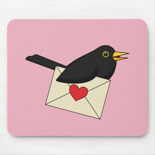 Tapis De Souris From Blackbird et Love (Devant)