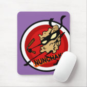 TAPIS DE SOURIS FROMAGE NINJA AVEC PAPIER À SOURIS VERTICAL NUNCHU (Avec souris)