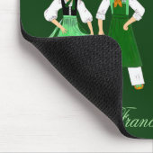 Tapis De Souris Fromagers de Franche-Comté, France (Coin)