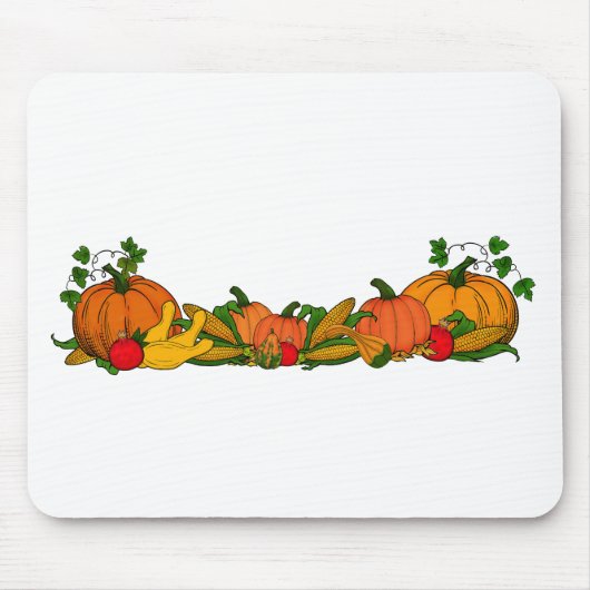 Tapis De Souris frontière d'automne (Devant)
