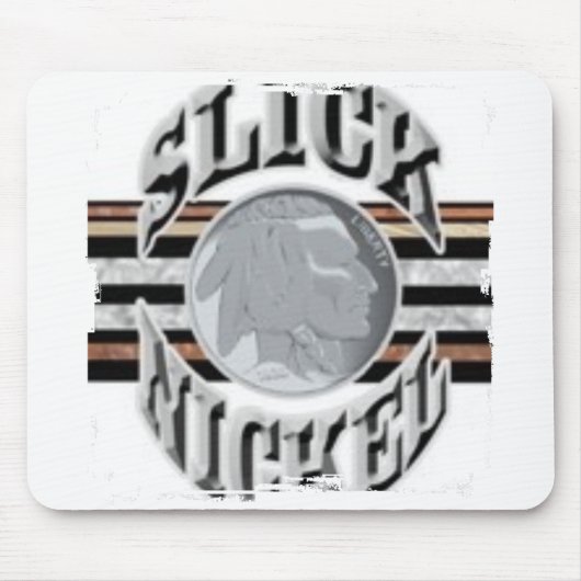 Tapis De Souris Frontière en lambeaux Mousepad (Devant)