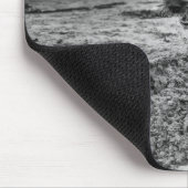 Tapis De Souris Frontière Terrier creusant, photographie, Mousepad (Coin)