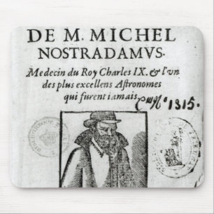 Tapis De Souris Frontispice à 'Les Propheties de M. Michel