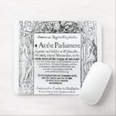 Tapis De Souris Frontispice à un compte du parlement (Avec souris)