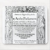 Tapis De Souris Frontispice à un compte du parlement (Devant)