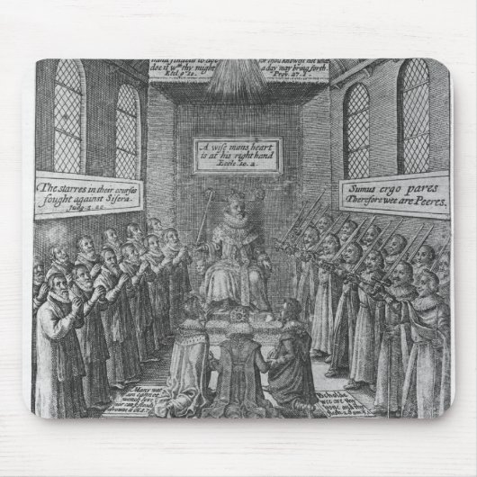 Tapis De Souris Frontispice à "Vox REGIS" par Thomas Scott (Devant)