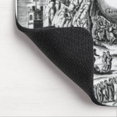 Tapis De Souris Frontispice aux "emblèmes" de George Wither, 1635 (Coin)