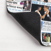 Tapis De Souris Frontpages d'International d'inauguration d'Obama (Coin)