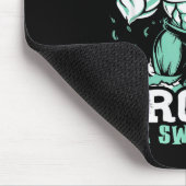 Tapis De Souris Frosty The Swoleman Funny Buff Swole Snowman Gym M (Coin)