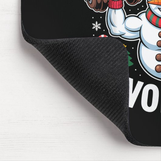 Tapis De Souris Frosty The Swoleman Funny Gym Swole Bro Snowman  (Coin)