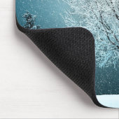 Tapis De Souris Frosty tree in the evening (Coin)