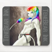 Tapis De Souris Frottez le lion (Devant)