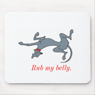 Tapis De Souris Frottez mon mousepad de ventre